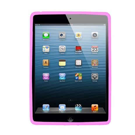 Capa para Ipad 2 Emborrachada CL01 Rosa Claro - Unik Menor preço em Capa para Ipad 2 Emborrachada CL01 Rosa Claro - Unik