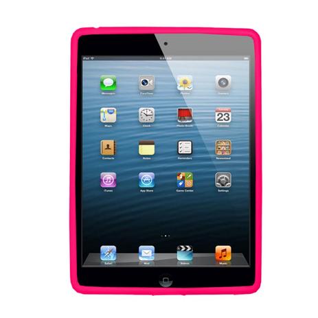 Capa para Ipad 2 Emborrachada CL01 Rosa Pink - Unik Menor preço em Capa para Ipad 2 Emborrachada CL01 Rosa Pink - Unik