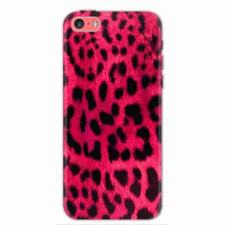 Capa para iPhone 5C Onça Pink - Quero case Menor preço em Capa para iPhone 5C Onça Pink - Quero case