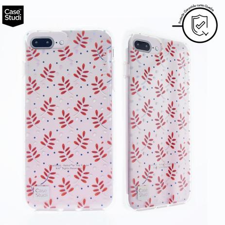 Capa Para iPhone 7/8/6/6S Plus Feminina Personalizada Red Leaves Casestudi - X-doria Menor preço em Capa Para iPhone 7/8/6/6S Plus Feminina Personalizada Red Leaves Casestudi - X-doria