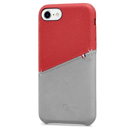 Capa para iphone 7/8 modelo snap cor vermelho cinza couro sintetico - decoded é ruim? Capa para iphone 7/8 modelo snap cor vermelho cinza couro sintetico - decoded é boa?