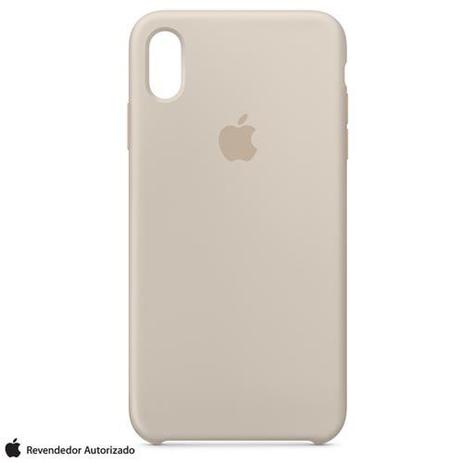 Capa para iPhone XS Max de Silicone Cinza Pedra - Apple - MRWJ2ZM/A -  Acessórios Originais para Celular - Magazine Luiza
