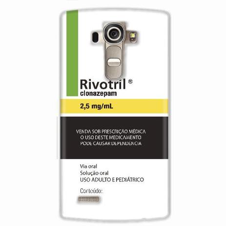 Capa para LG G4 Rivotril - Quero case Menor preço em Capa para LG G4 Rivotril - Quero case