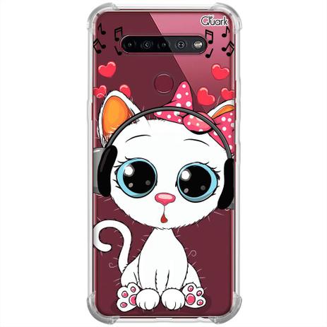 Capa para lg k51s (1013) skin gatinha - QuarkCase - Capinha de Celular -  Magazine Luiza