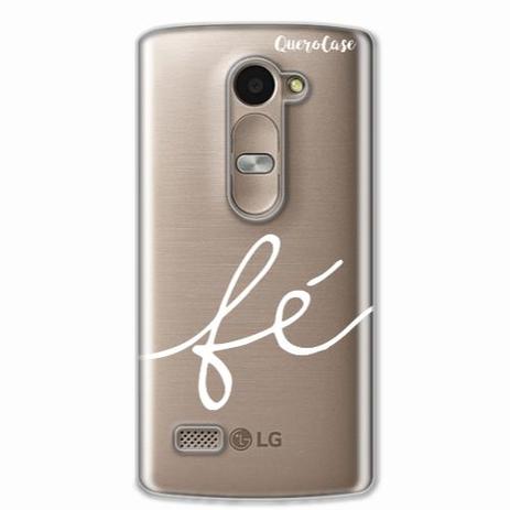 Capa para LG Leon Fé Branco - Quero case Menor preço em Capa para LG Leon Fé Branco - Quero case