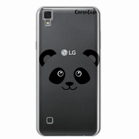Capa para LG X Style Panda Face Macho - Quero case Menor preço em Capa para LG X Style Panda Face Macho - Quero case