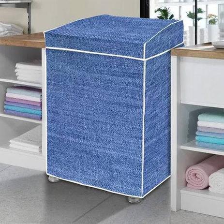 capa para maquina de lavar roupas tam G flanelada cor jeans - Vp é boa?