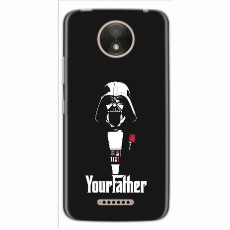 Capa para Moto C Plus Darth Father - Quero case Menor preço em Capa para Moto C Plus Darth Father - Quero case