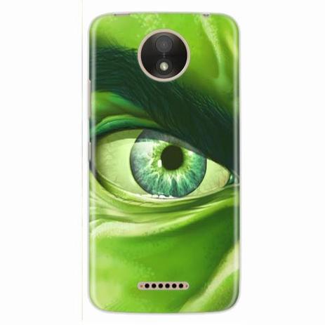 Capa para Moto C Plus Hulk 01 - Quero case Menor preço em Capa para Moto C Plus Hulk 01 - Quero case