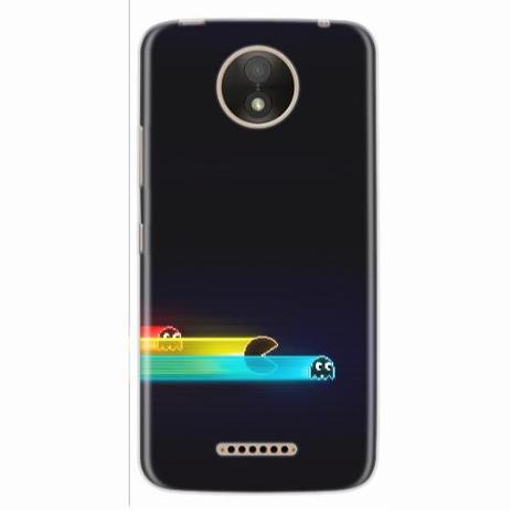 Capa para Moto C Plus Pacman 02 - Quero case Menor preço em Capa para Moto C Plus Pacman 02 - Quero case