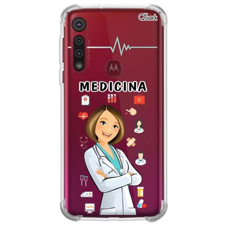 Capa para moto g8 play (1413) medicina feminino - Quarkcase - Capinha de  Celular - Magazine Luiza