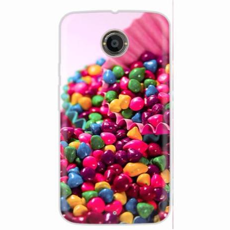 Capa para Moto X2 Confeitos 01 - Quero case Menor preço em Capa para Moto X2 Confeitos 01 - Quero case