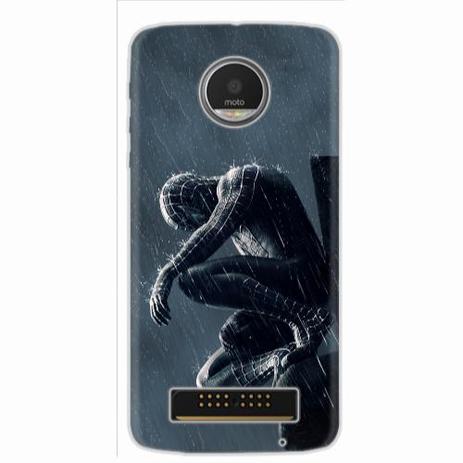 Capa para Moto Z Play Homem Aranha 02 - Quero case Menor preço em Capa para Moto Z Play Homem Aranha 02 - Quero case
