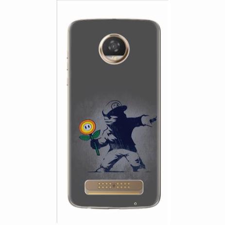 Capa para Moto Z2 Play Banksy Super Mario - Quero case é ruim? Capa para Moto Z2 Play Banksy Super Mario - Quero case é boa?