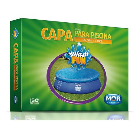 Capa para Piscina 2400 L Splash Fun Mor - 2,40m Menor preço em Capa para Piscina 2400 L Splash Fun Mor - 2,40m