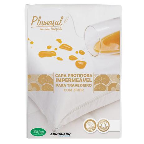 Capa para Travesseiro com Zíper Impermeável 50x70cm 233 Fios Plumasul Menor preço em Capa para Travesseiro com Zíper Impermeável 50x70cm 233 Fios Plumasul