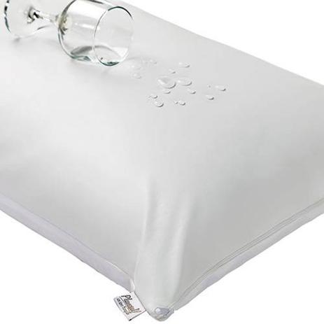 Capa para Travesseiro Impermeável com Zíper Soft Touch 50x90cm Plumasul Menor preço em Capa para Travesseiro Impermeável com Zíper Soft Touch 50x90cm Plumasul