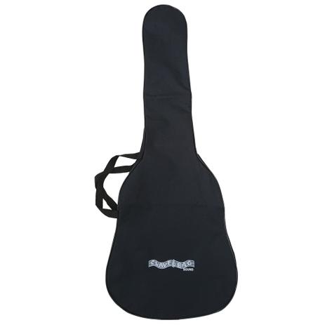 Capa para Violão Clássico simples, CLAVE & BAG. No formato do violão e com alça de mão. CM501 Menor preço em Capa para Violão Clássico simples, CLAVE & BAG. No formato do violão e com alça de mão. CM501