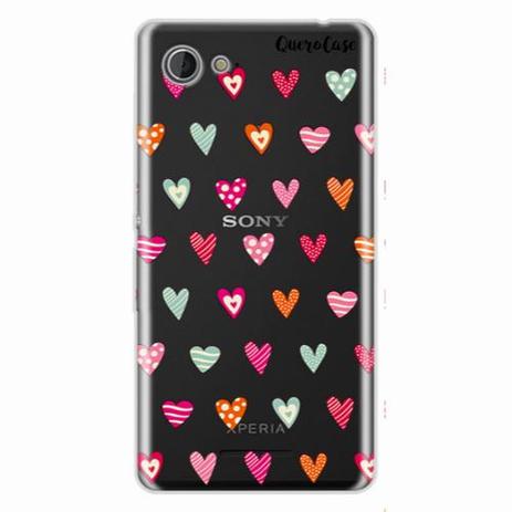 Capa para Xperia E3 Corações Coloridos - Quero case é boa?
