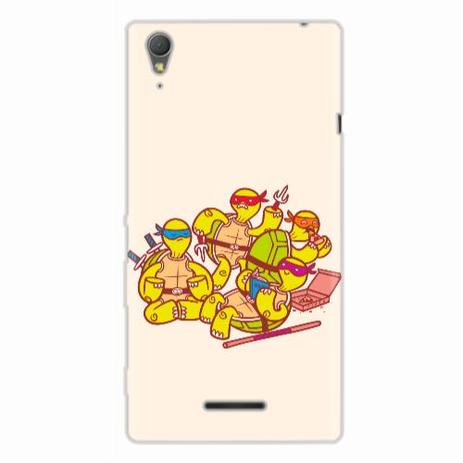 Capa para Xperia T3 Tartarugas Ninja 02 - Quero case Menor preço em Capa para Xperia T3 Tartarugas Ninja 02 - Quero case