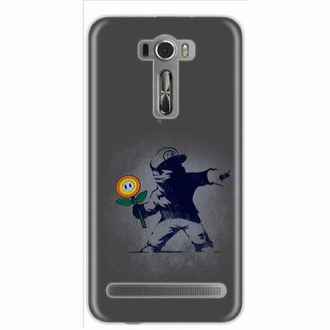Capa para Zenfone 2 Laser 6.0 Banksy Super Mario - Quero case Menor preço em Capa para Zenfone 2 Laser 6.0 Banksy Super Mario - Quero case