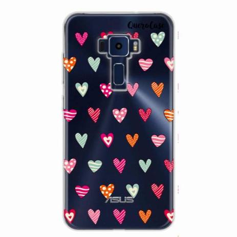 Capa para Zenfone 3 5.5 Corações Coloridos - Quero case é boa?