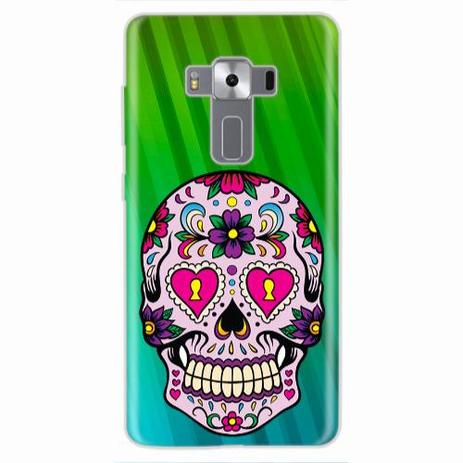 Capa para Zenfone 3 Deluxe 5.7 Caveira Mexicana 01 - Quero case Menor preço em Capa para Zenfone 3 Deluxe 5.7 Caveira Mexicana 01 - Quero case