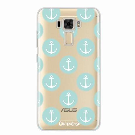 Menor preço em Capa para Zenfone 3 Laser 5.5 Âncoras Poá Transparente - Quero case