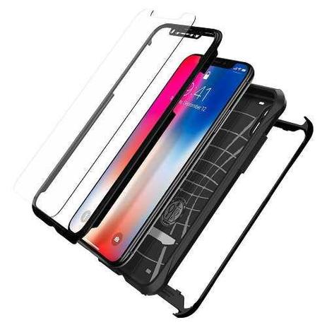 Capa + Pelicula Spigen Original Iphone X Reventon Jet Black é boa?