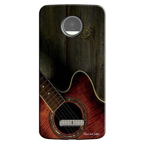 Capa Personalizada Exclusiva Motorola Moto Z Violão - MU06 Menor preço em Capa Personalizada Exclusiva Motorola Moto Z Violão - MU06
