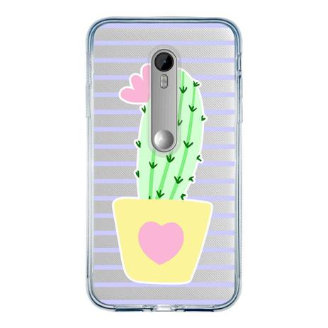 Capa Personalizada Motorola Moto G3 XT1543 - Cacto - CA03 - Drkappa -  Capinha de Celular - Magazine Luiza