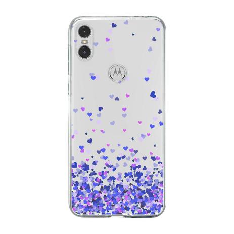 Capa Personalizada Motorola One XT1941 - Corações - TP170 - Drkappa -  Capinha de Celular - Magazine Luiza