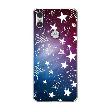 Capa Personalizada Motorola One XT1941 Estrelas - ST02 Menor preço em Capa Personalizada Motorola One XT1941 Estrelas - ST02
