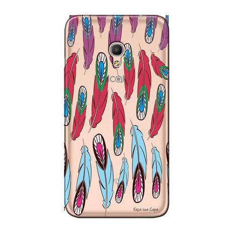 Capa Personalizada para Alcatel Pixi 4 5.0 Penas - TP269 - Matecki Menor preço em Capa Personalizada para Alcatel Pixi 4 5.0 Penas - TP269 - Matecki