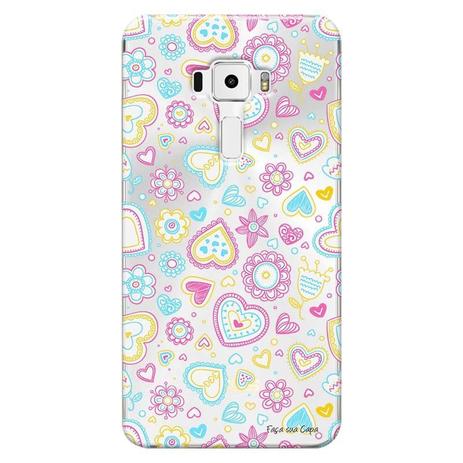 Capa Personalizada para Asus Zenfone 3 5.5 ZE552KL Corações - TP143 é ruim? Capa Personalizada para Asus Zenfone 3 5.5 ZE552KL Corações - TP143 é boa?
