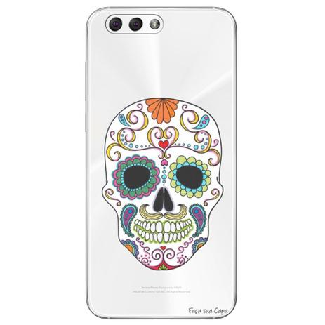 Capa Personalizada para Asus Zenfone 4 ZE554KL - Caveira Mexicana - TP240 Menor preço em Capa Personalizada para Asus Zenfone 4 ZE554KL - Caveira Mexicana - TP240