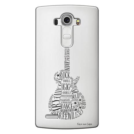 Capa Personalizada para LG G4 H815P Guitarra - TP39 Menor preço em Capa Personalizada para LG G4 H815P Guitarra - TP39