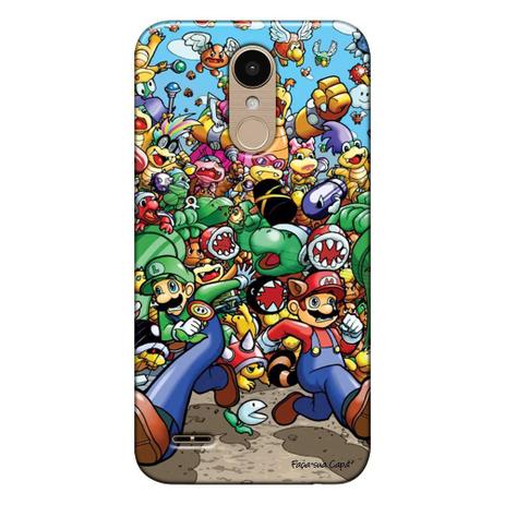 Capa Personalizada para LG K10 Pro M400 Super Mario - GA27 Menor preço em Capa Personalizada para LG K10 Pro M400 Super Mario - GA27