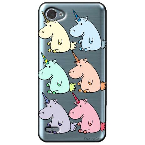 Capa Personalizada para LG Q6 M700TV - Unicórnios - TP311 Menor preço em Capa Personalizada para LG Q6 M700TV - Unicórnios - TP311