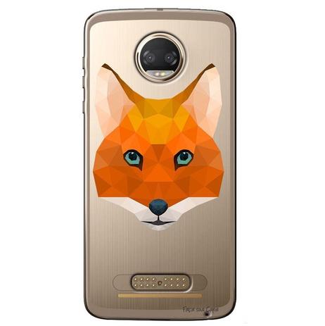 Capa Personalizada para Motorola Moto Z2 Force Raposa - TP238 Menor preço em Capa Personalizada para Motorola Moto Z2 Force Raposa - TP238
