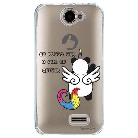 Capa Personalizada para Positivo One S420 Unicórnio - TP186 Menor preço em Capa Personalizada para Positivo One S420 Unicórnio - TP186