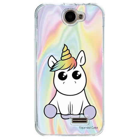 Capa Personalizada para Positivo One S420 Unicórnio - TP323 Menor preço em Capa Personalizada para Positivo One S420 Unicórnio - TP323