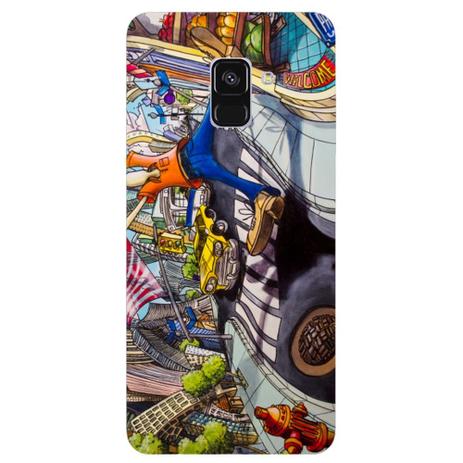 Capa Personalizada para Samsung Galaxy A8 2018 - Capa Livro - DE27 Menor preço em Capa Personalizada para Samsung Galaxy A8 2018 - Capa Livro - DE27
