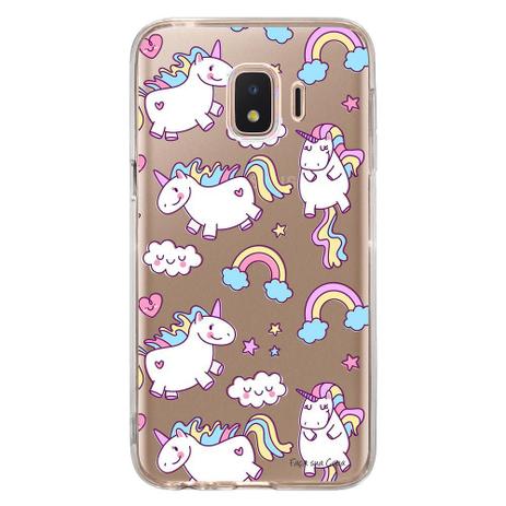 Capa Personalizada para Samsung Galaxy J2 Core J260 Unicórnios - TP183 Menor preço em Capa Personalizada para Samsung Galaxy J2 Core J260 Unicórnios - TP183