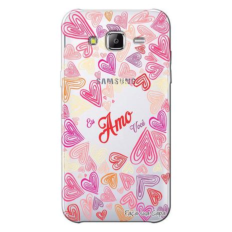 Capa Personalizada para Samsung Galaxy J3 2016 Corações - TP159 é boa?