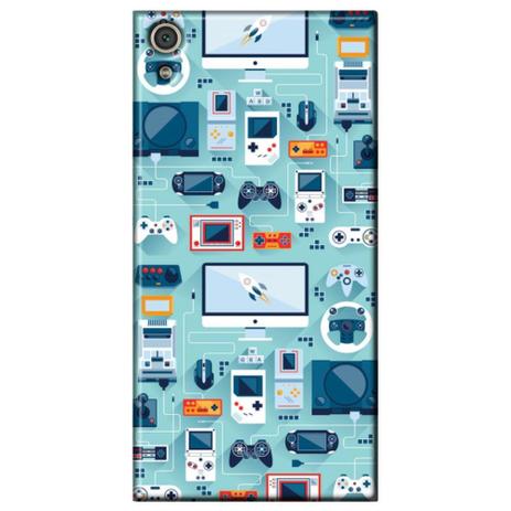 Capa Personalizada para Sony Xperia XA1 - Vídeo Games - VT13 Menor preço em Capa Personalizada para Sony Xperia XA1 - Vídeo Games - VT13