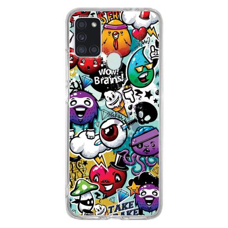 Capa Personalizada Samsung Galaxy A21S A217 - Artísticas - AT22 - Drkappa -  Capinha de Celular - Magazine Luiza