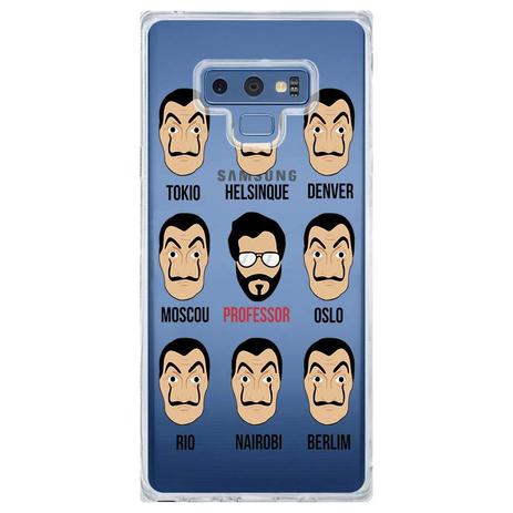 Capa Personalizada Samsung Galaxy Note 9 La Casa de Papel - TP354 Menor preço em Capa Personalizada Samsung Galaxy Note 9 La Casa de Papel - TP354