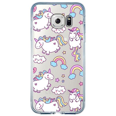 Capa Personalizada Samsung Galaxy S6 Edge G925 - Unicórnios - TP183 -  Drkappa - Capinha de Celular - Magazine Luiza