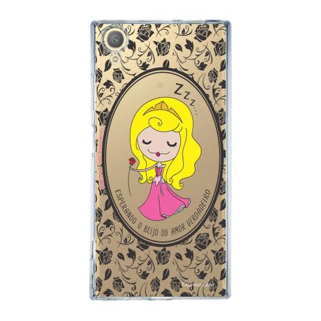 Capa Personalizada Sony Xperia XA1 Plus G3426 Princesa Bela Adormecida - TP126 Menor preço em Capa Personalizada Sony Xperia XA1 Plus G3426 Princesa Bela Adormecida - TP126